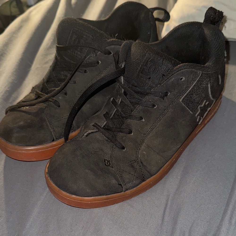 DC women’s Black and Brown Sneakers